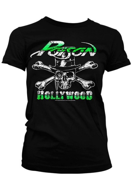 Camiseta para chica POISON - Calavera Hollywood