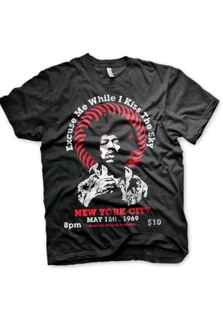 Camiseta Jimi Hendrix - Live In New York