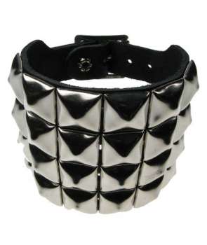 Muñequera pirámide 4 filas 