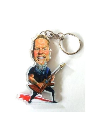 Llavero METALLICA - Hetfield Caricatura
