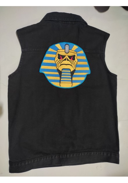 Parche Gigante IRON MAIDEN Faraón Bordado