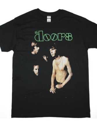 Camiseta THE DOORS - Foto Letras verdes