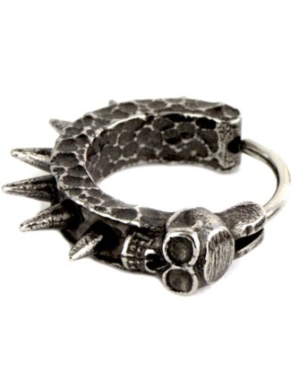 Pendientes Calaveras Pinchos Acero (par) 2