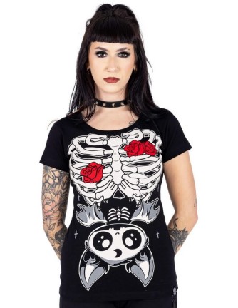 Camiseta para chica COSTILLAS MURCIELAGO