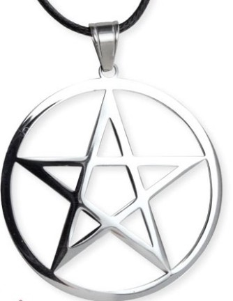 Colgante Pentagrama Acero
