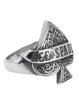 Anillo Ace Of Spades As de Picas Acero