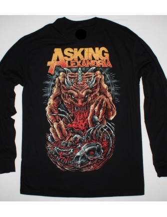 Camiseta ASKING ALEXANDRIA - Monstruo Manga Larga
