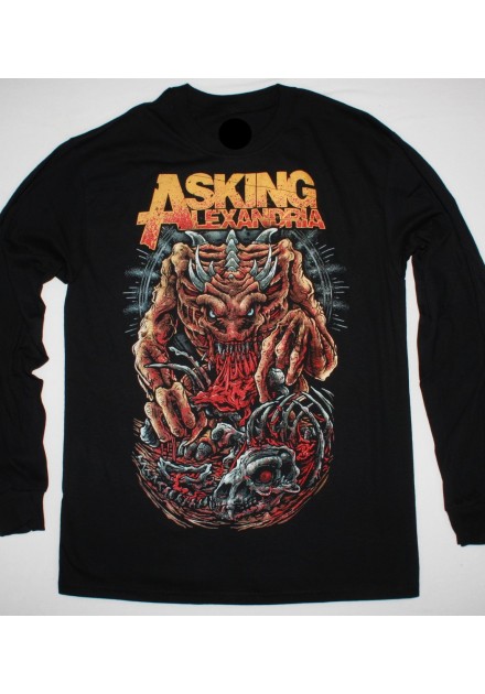 Camiseta ASKING ALEXANDRIA - Monstruo Manga Larga