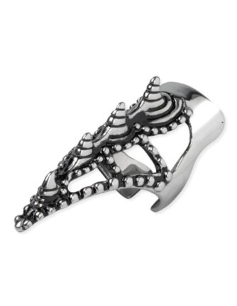 Anillo Uña con Pinchos Acero Inox.