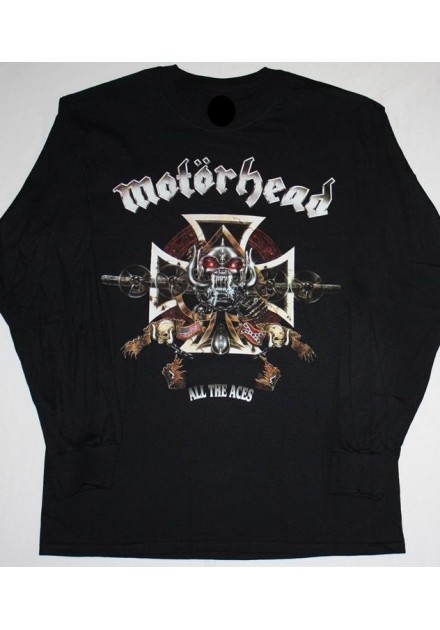 Camiseta MOTORHEAD - All The Aces Manga Larga