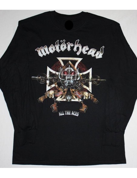Camiseta MOTORHEAD - All The Aces Manga Larga