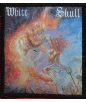 Parche WHITE SKULL - I Wont Burn Alone