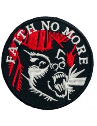 Parche FAITH NO MORE Bordado Redondo