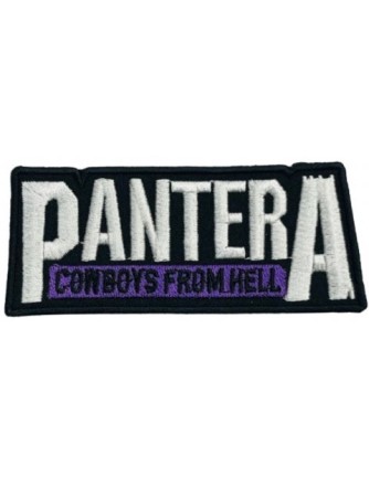 Parche PANTERA - Cowboys Morado Bordado