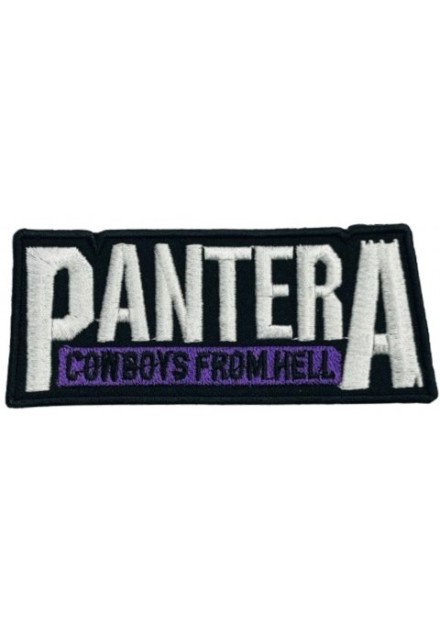 Parche PANTERA - Cowboys Morado Bordado