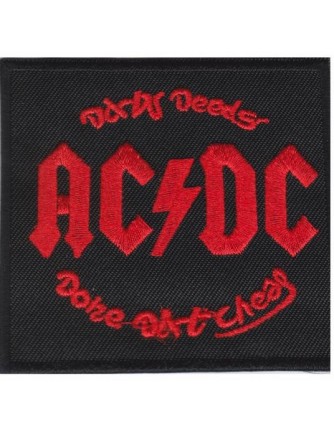 Parche ACDC - Dirty Deeds Bordado