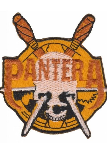 Parche PANTERA - Calavera Bordado Parche PANTERA - Calavera Bordado