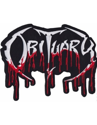 Parche OBITUARY - Sangre Bordado
