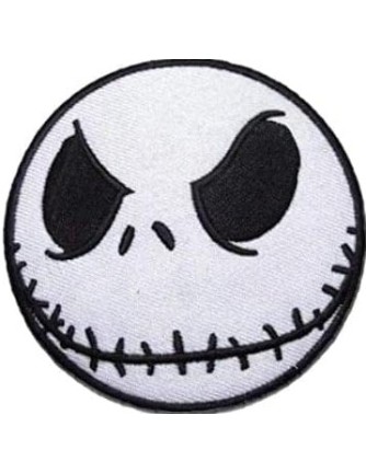 Parche Pesadilla Antes de Navidad - Jack Bordado