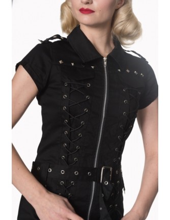 Vestido MOD Cuerdas Negro 2