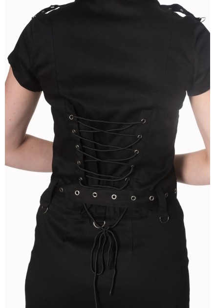 Vestido MOD Cuerdas Negro