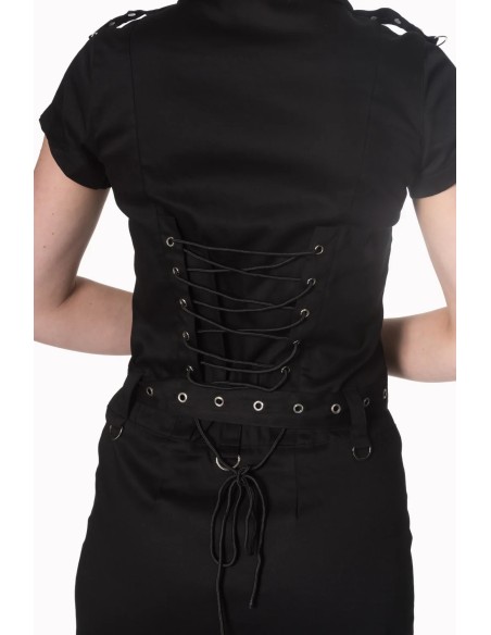 Vestido MOD Cuerdas Negro