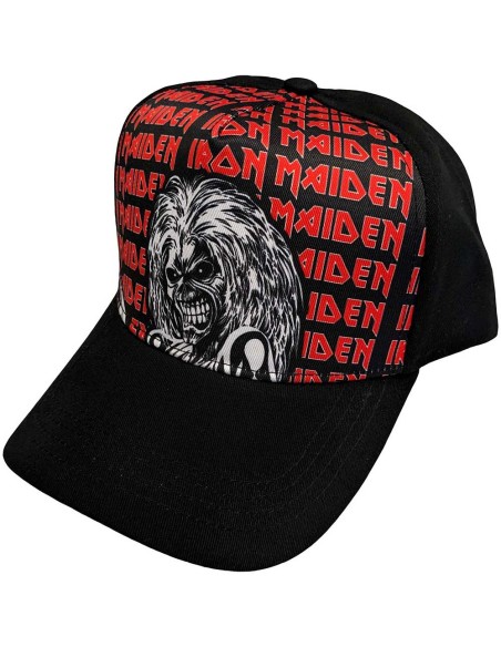 Gorra IRON MAIDEN - Eddie Logos Rojos