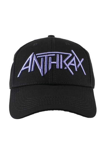 Gorra ANTHRAX - Logo Morado