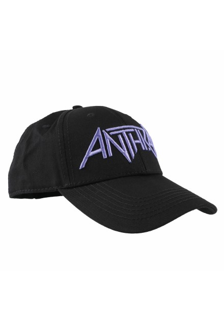 Gorra ANTHRAX - Logo Morado