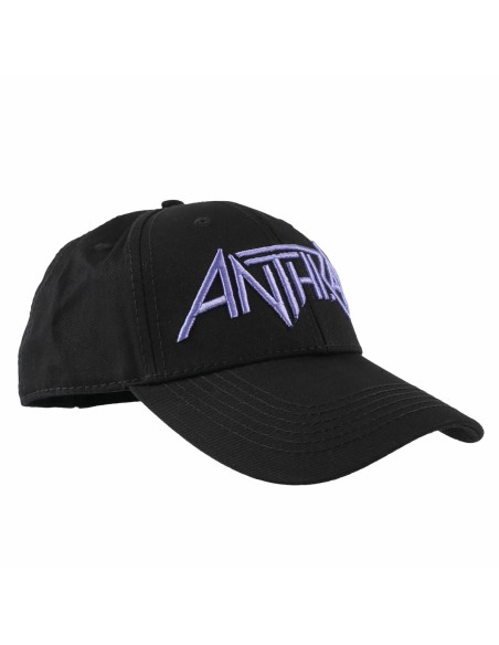 Gorra ANTHRAX - Logo Morado