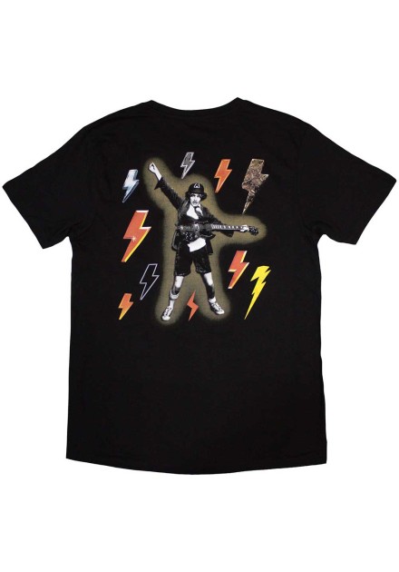 Camiseta ACDC - Logo Dorado 50 años...