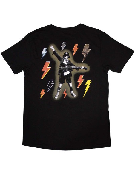 Camiseta ACDC - Logo Dorado 50 años Angus