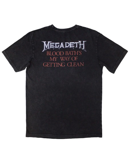 Camiseta MEGADETH - BLACK FRIDAY Lavada Stone Wash