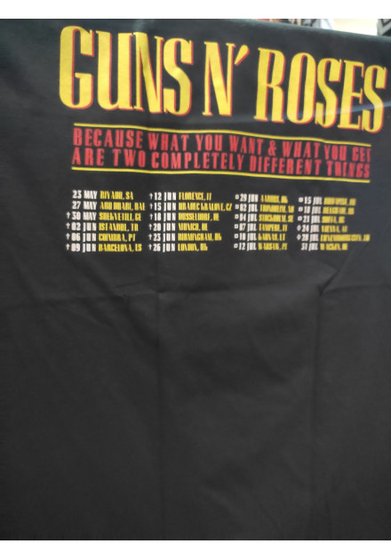 Camiseta GUNS N ROSES - Gira 2025