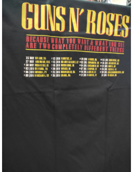 Camiseta GUNS N ROSES - Gira 2025