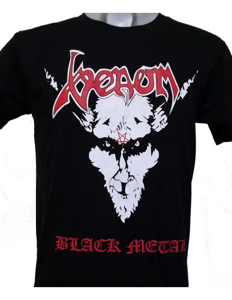 Camiseta VENOM - Black Metal