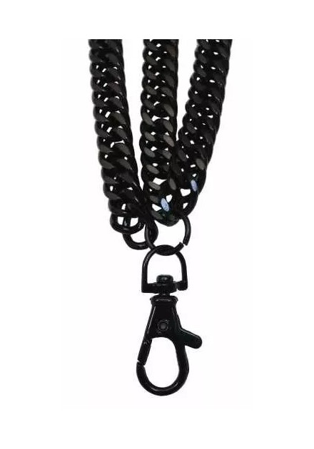 Cadena Negra Triple para Cartera /...