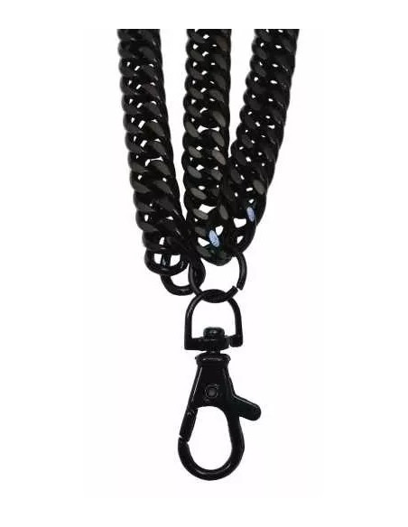 Cadena Negra Triple para Cartera / Llaves
