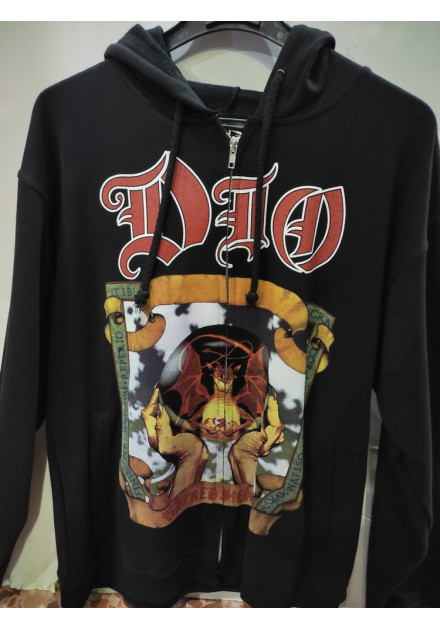 Sudadera DIO - Sacred Heart con Cremallera
