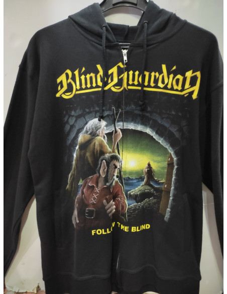 Sudadera BLIND GUARDIAN - Follow The Blind con Cremallera