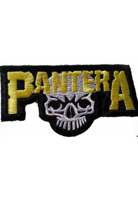Parche PANTERA - Amarillo Calavera...