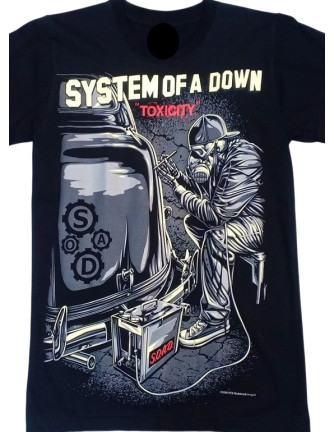 Camiseta SYSTEM OF A DOWN - Skull Car