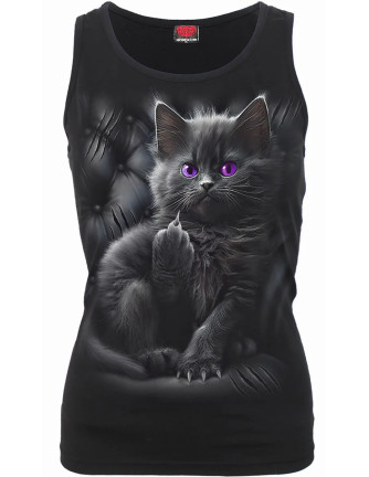 Camiseta CATTITUDE Tirantes Chica  Spiral