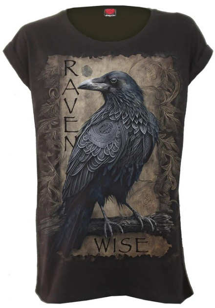 Camiseta RAVEN WISE Chica Spiral