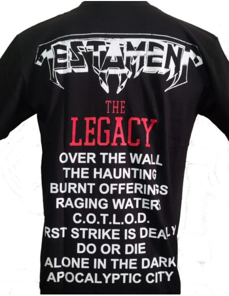 Camiseta TESTAMENT - The Legacy