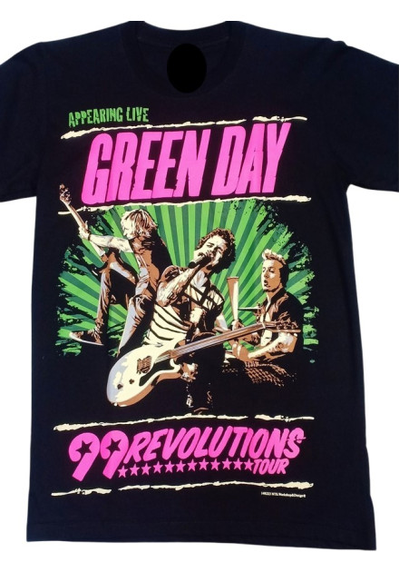 Camiseta GREEN DAY - 99 Revolutions