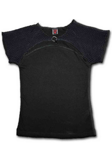 Camiseta para chica Rejilla Hombros...