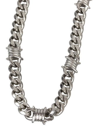 Collar Cadena  Alambrada Inox