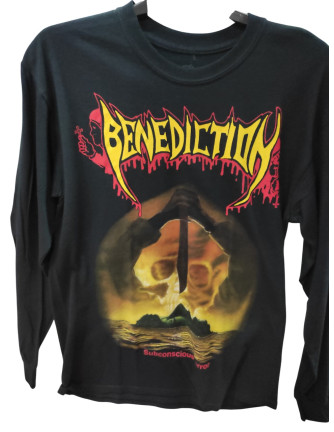 Camiseta BENEDICTION - Subconscious Terror Manga Larga