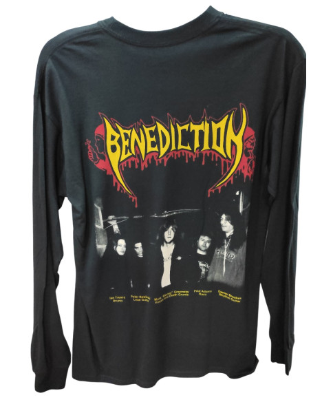 Camiseta BENEDICTION - Subconscious Terror Manga Larga